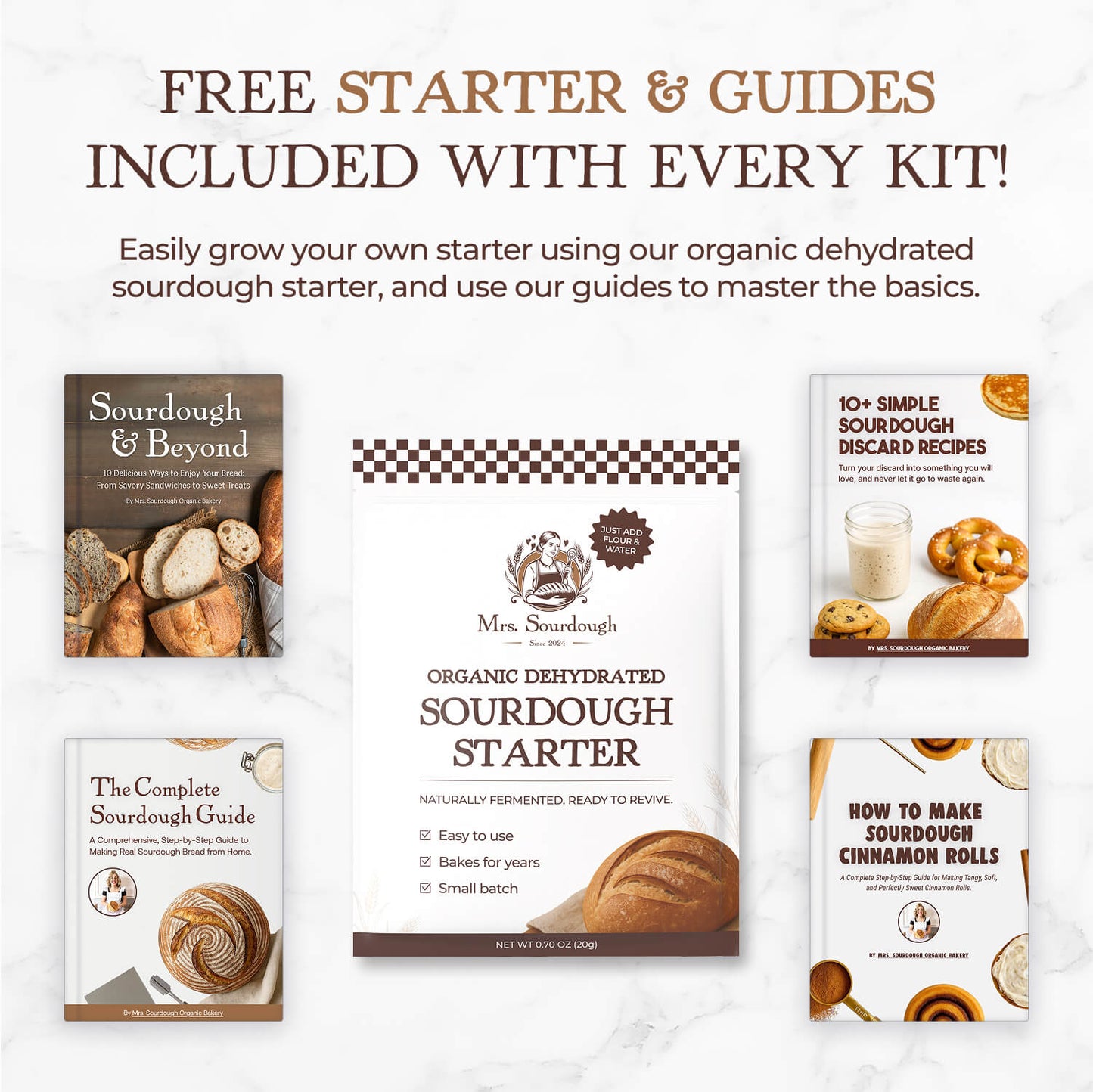 The Ultimate Sourdough Starter Kit + Dehydrated Starter