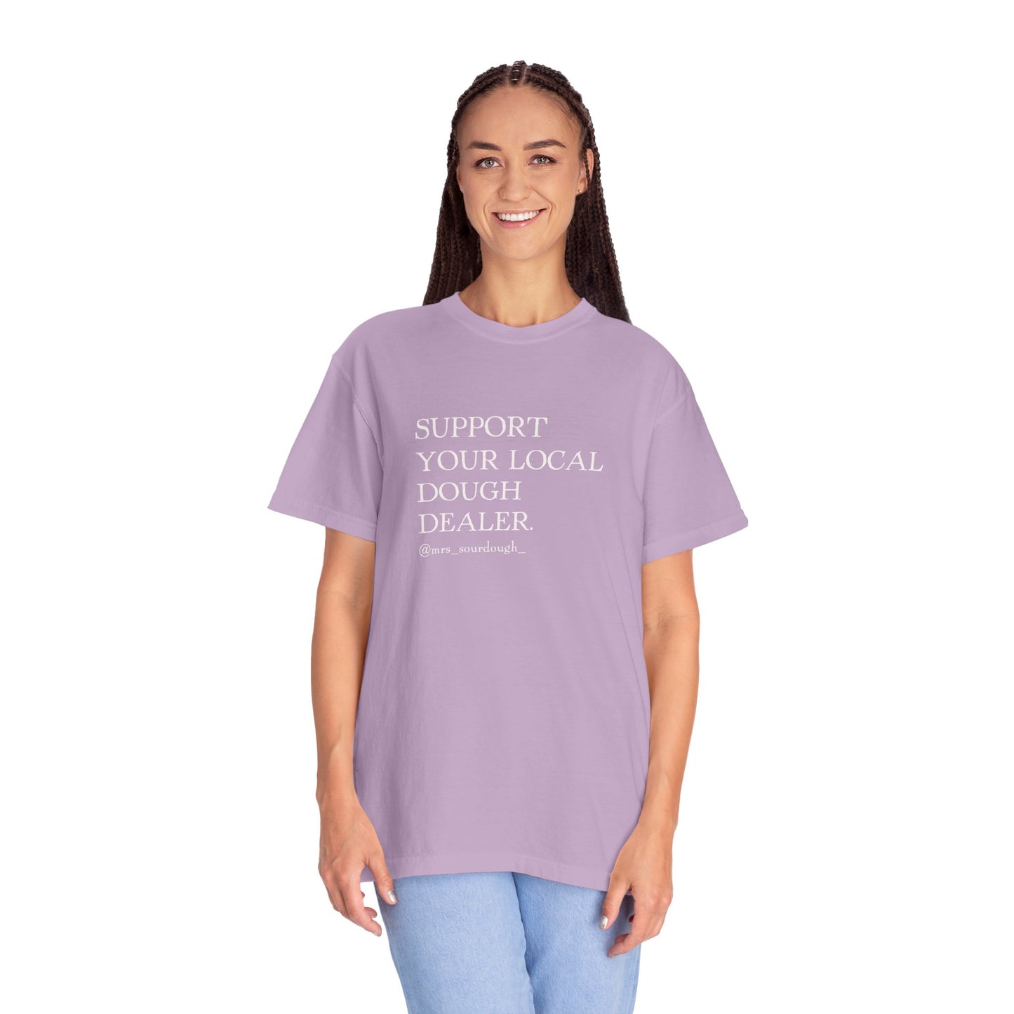 Support Your Local Dough Dealer T-shirt - Mrs. Sourdough