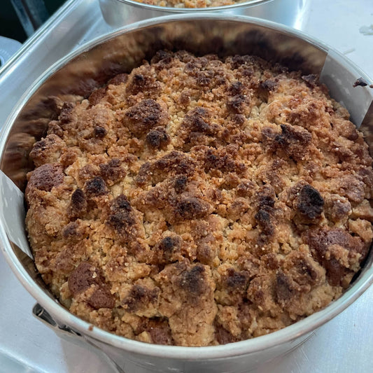 Apple Crumb Coffee Cake (8in) - Mrs. Sourdough