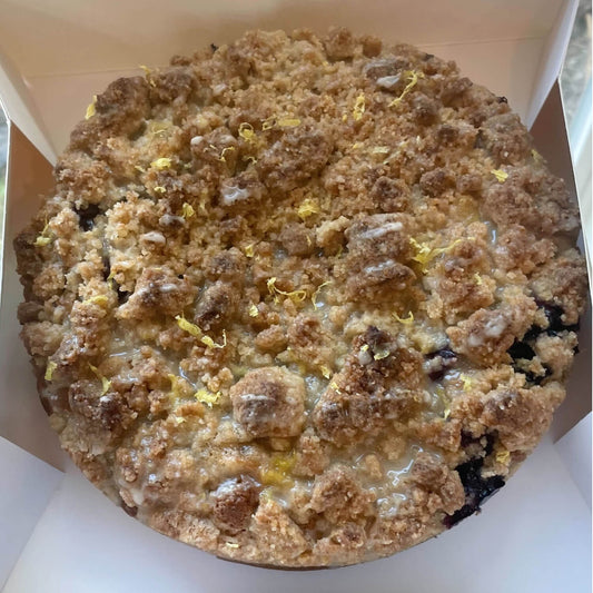 Blueberry Crumb Cake (8in) - Mrs. Sourdough