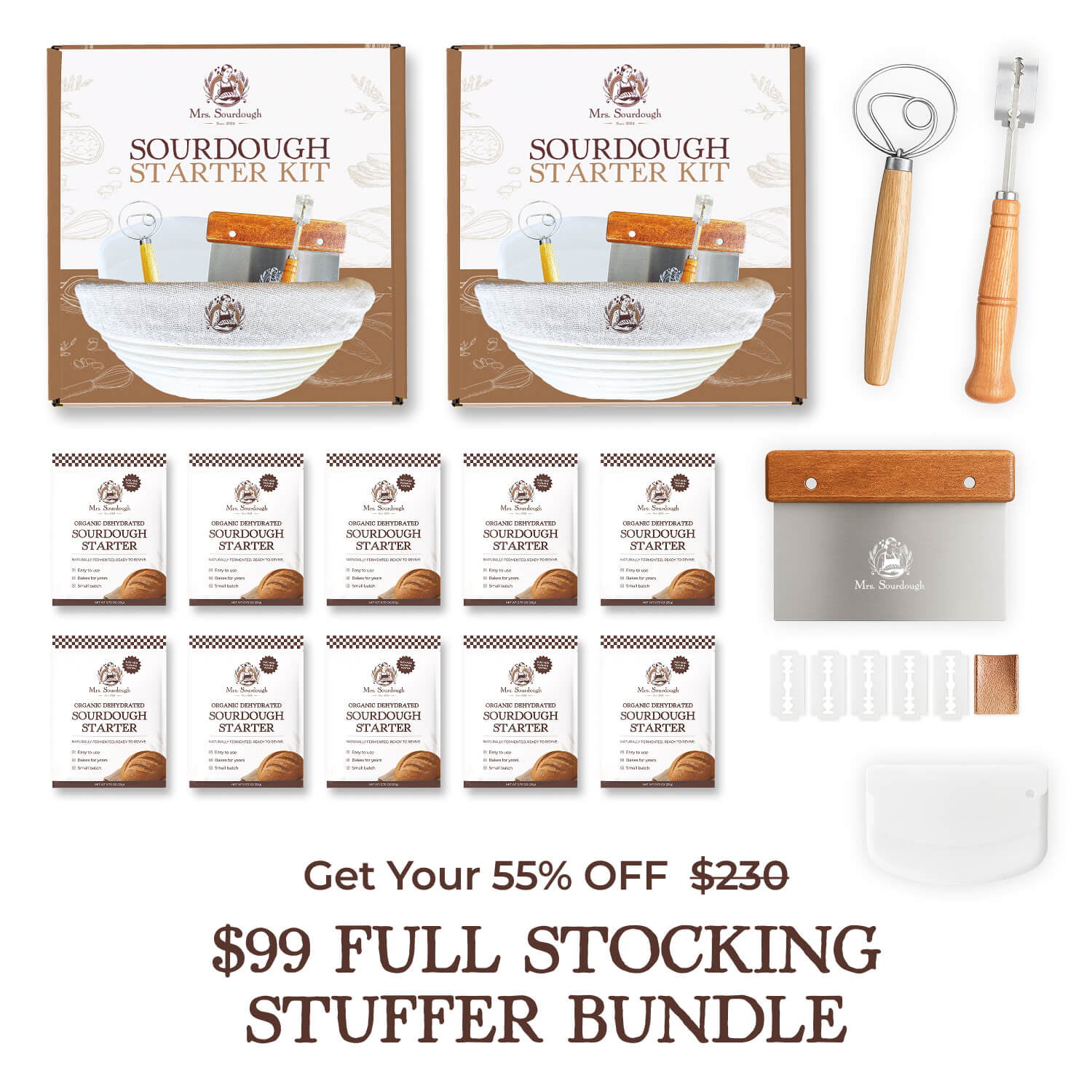 Full Stocking Stuffer Bundle - Mrs. Sourdough