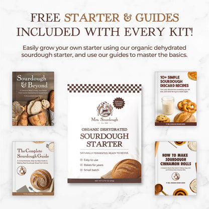 The Ultimate Sourdough Starter Kit + Dehydrated Starter