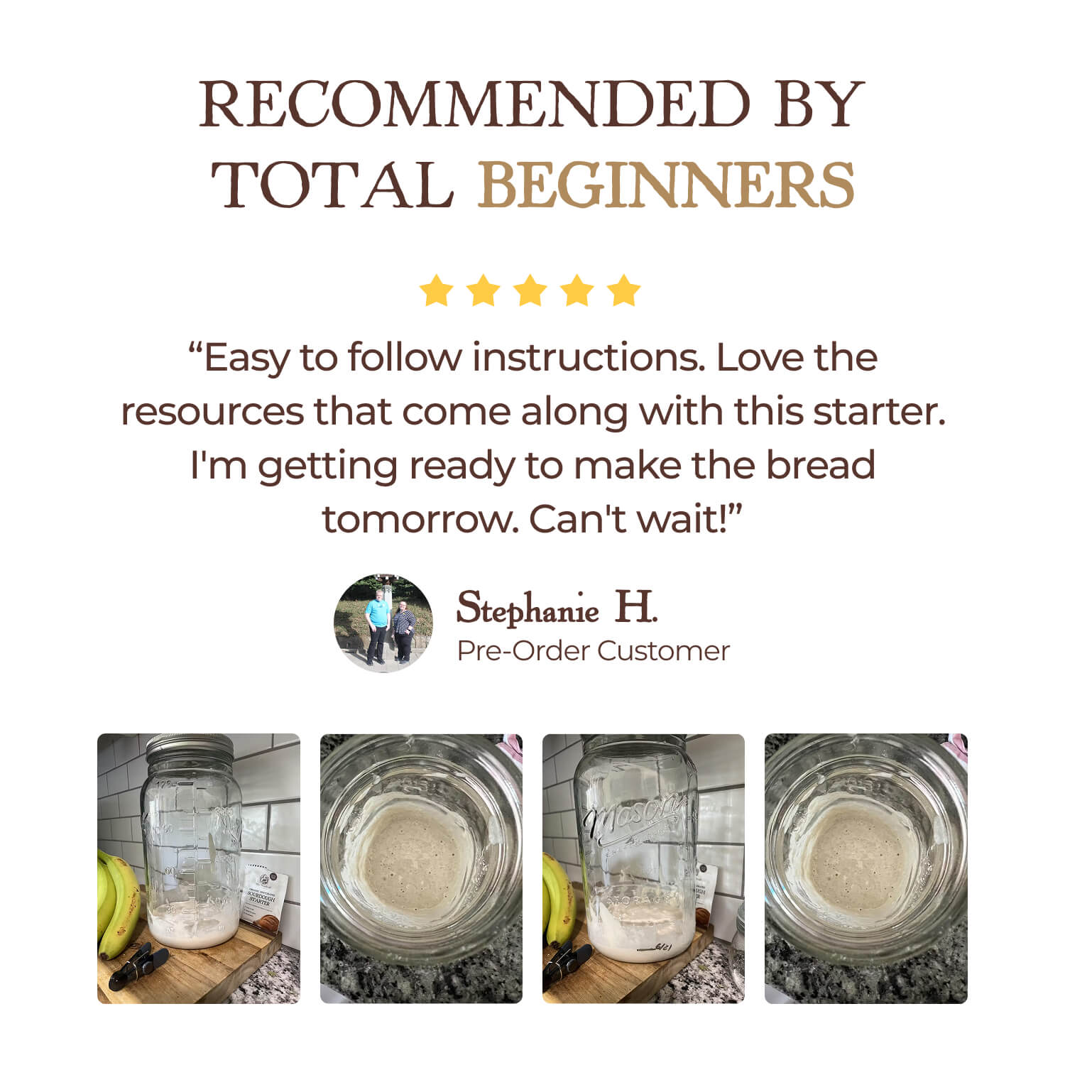 Organic Dehydrated Sourdough Starter - Mrs. Sourdough